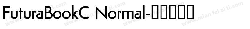 FuturaBookC Normal字体转换